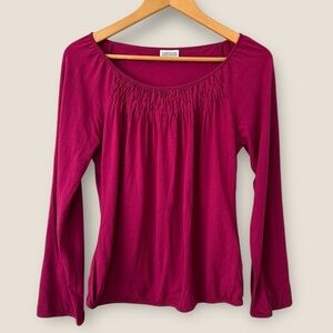 Street One Magenta Long Sleeve Top